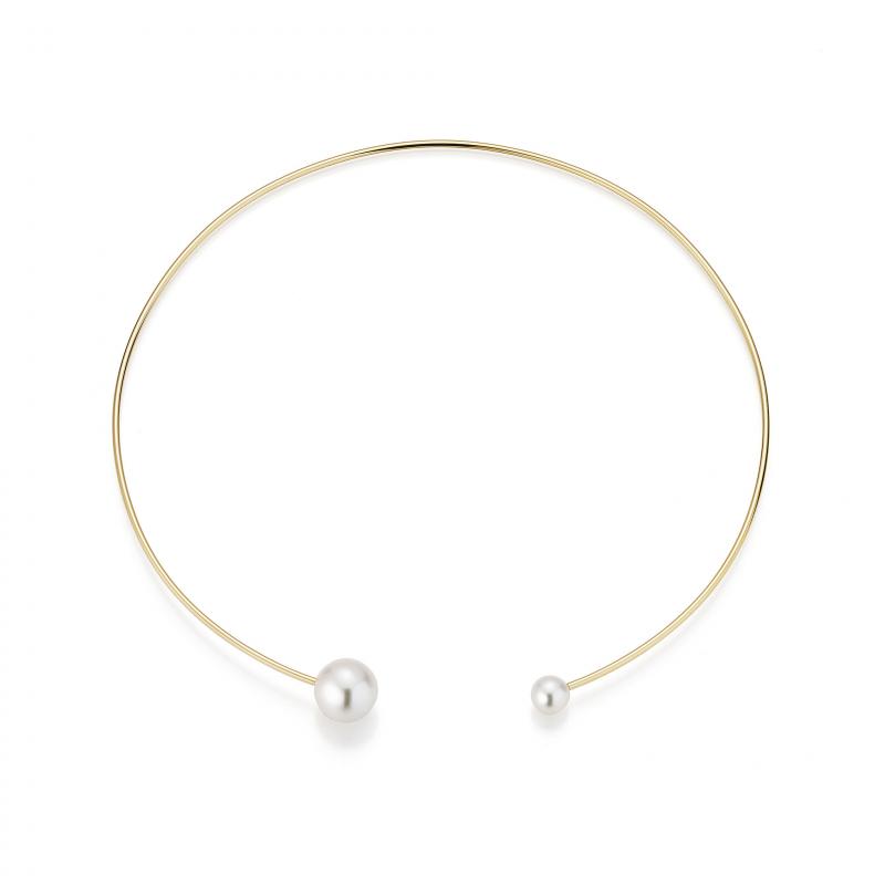 Bär en Pearl Choker