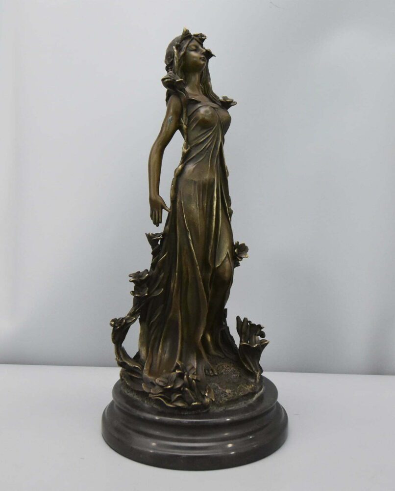 Bronsstatyett Dekoration