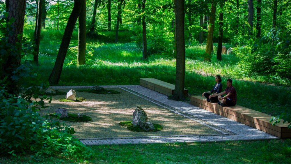 Hotel Manor House Zen-trädgård