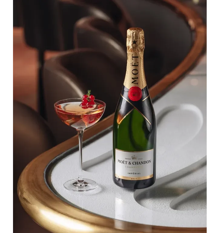 Hur mycket kostar en flaska Moet-champagne?