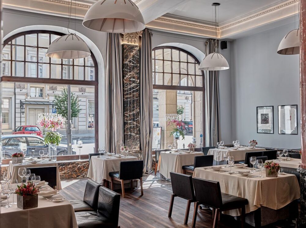 Lyxrestauranger i Wrocław Monopol Hotel Monopol