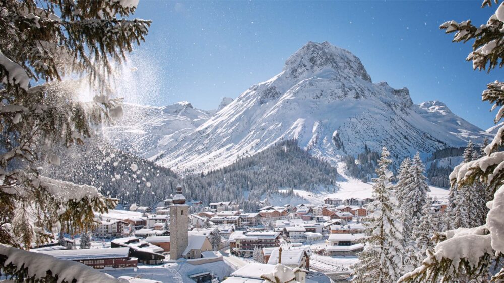 Var åker miljardärer på skidsemester