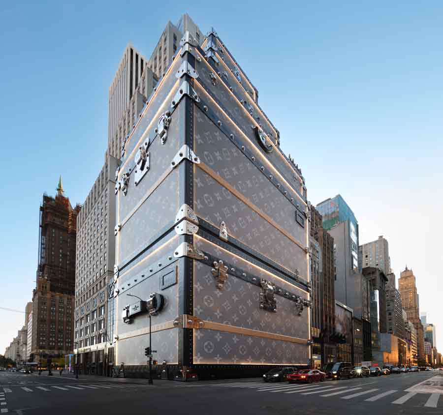 Nya skyskrapan Louis Vuitton