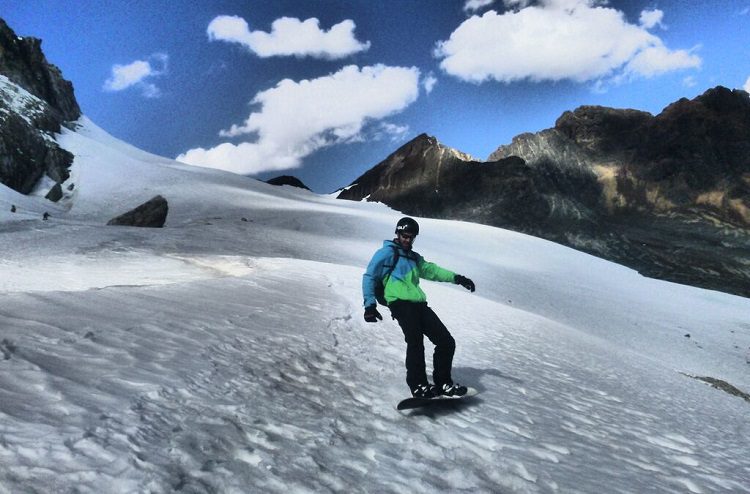 Snowboardåkning Stil