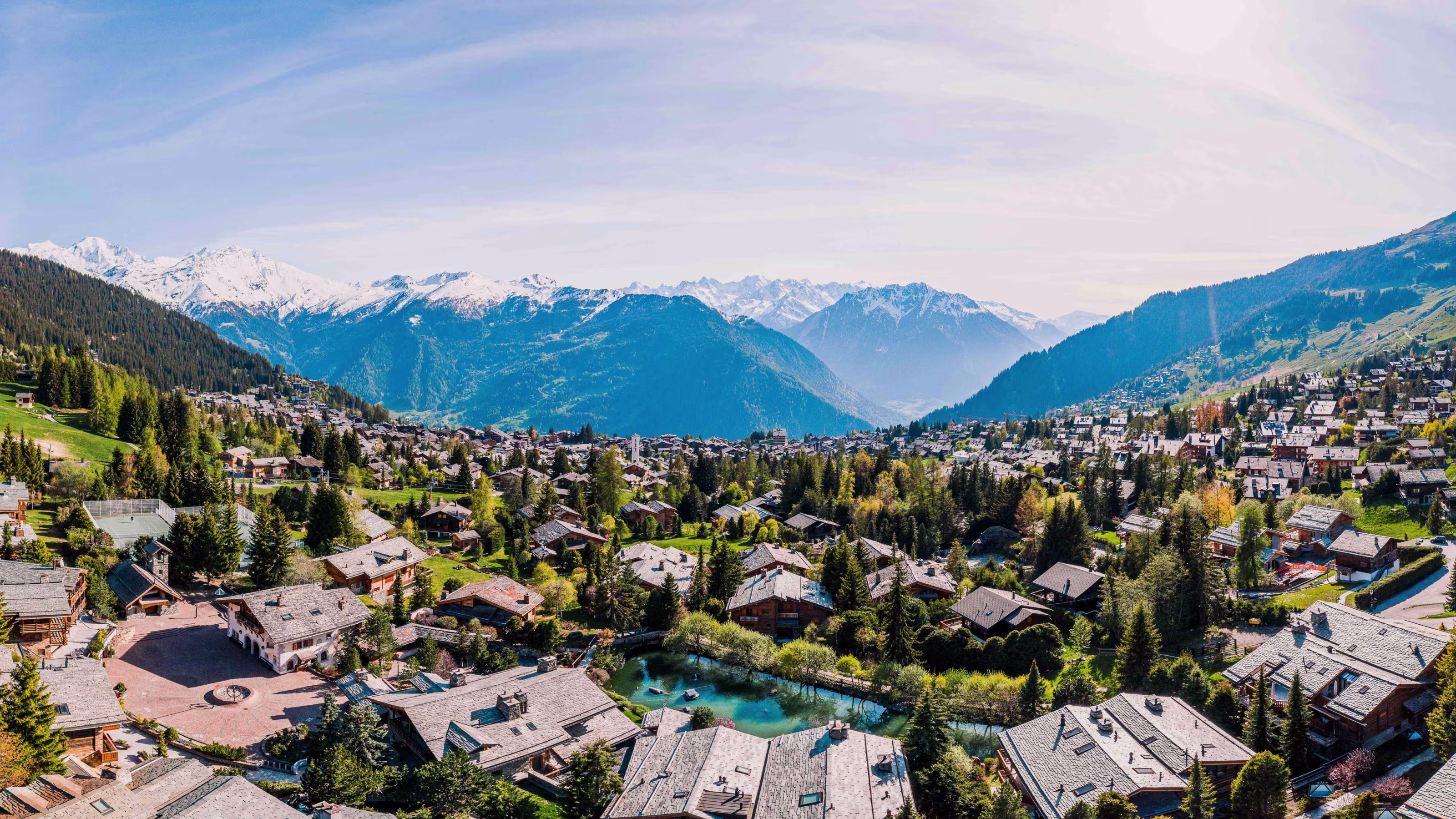 Vart miljardärer åker för att åka skidor Verbier