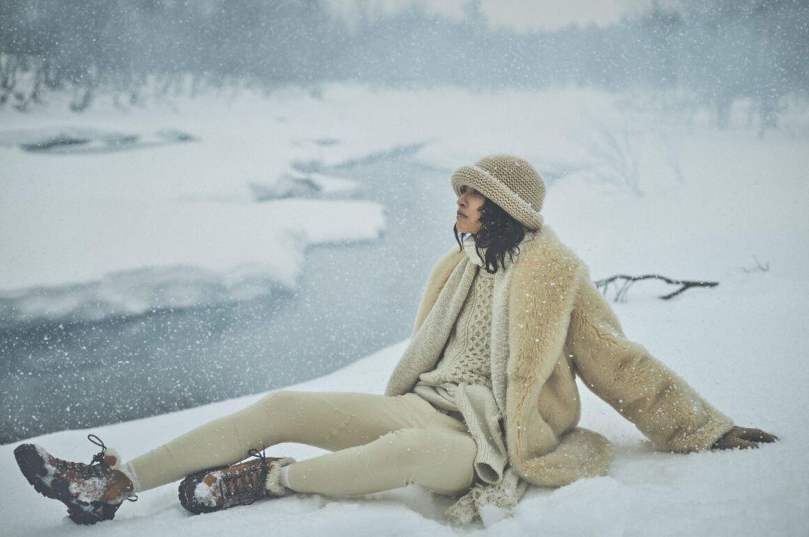 Vilka mössor för henne till skidbacken?