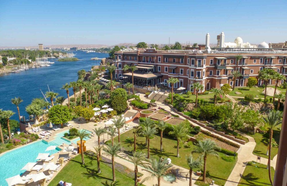Exklusiva hotell i Egypten Sofitel Legend Old Cataract Aswan