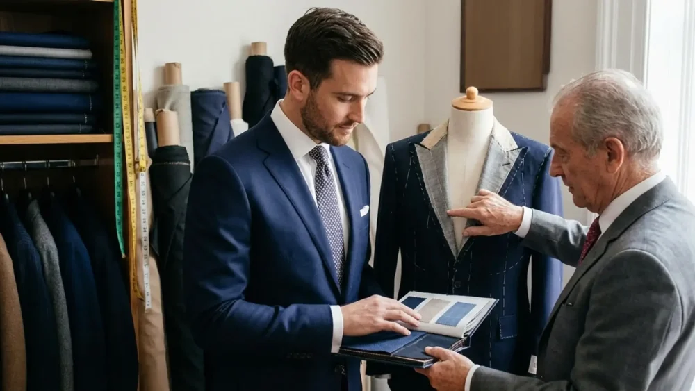 Bespoke Tailoring Provmätning