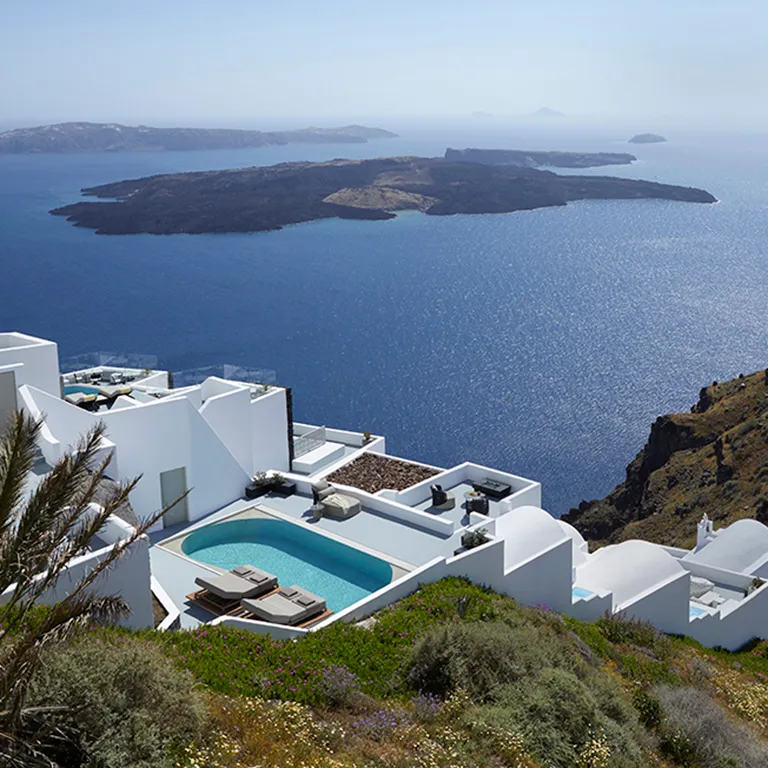 De Bästa Hotellen På Santorini
