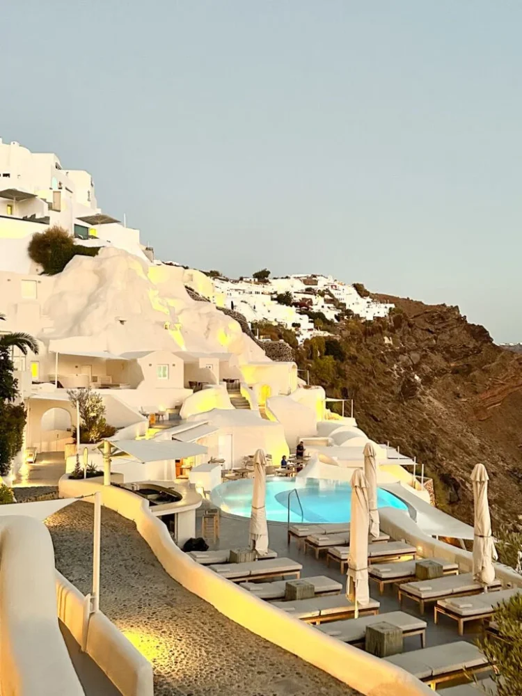 Premiumhotell på Santorini