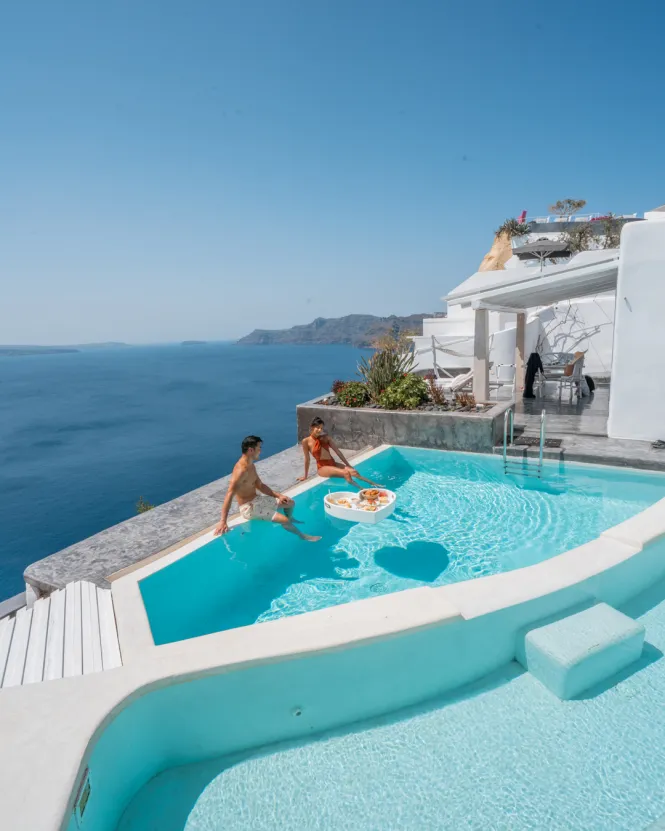 Hotell på Santorini Blogg