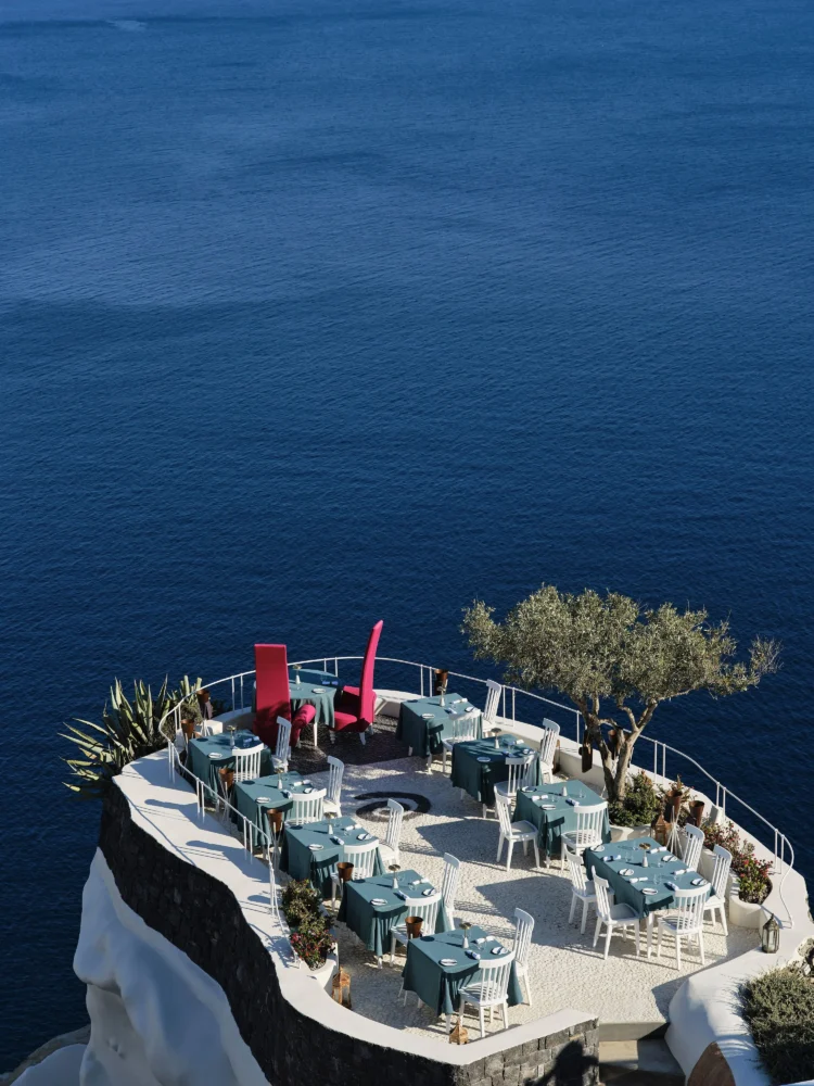Lyxhotell på Santorini